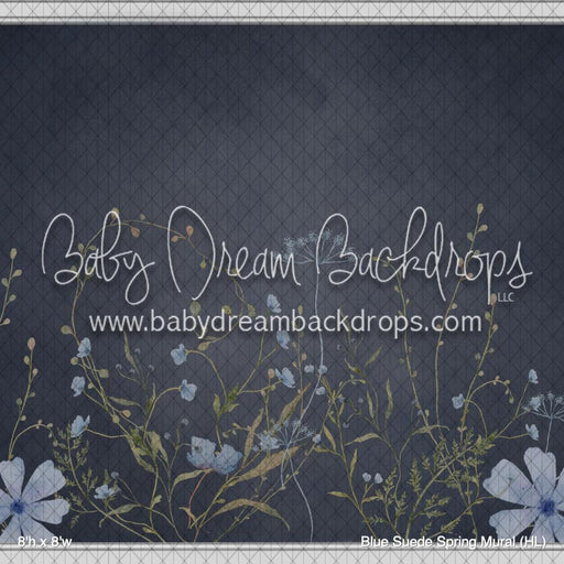 Blue Suede Spring Mural (HL)