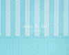 Blue Raspberry Stripe Half Wall (JG)