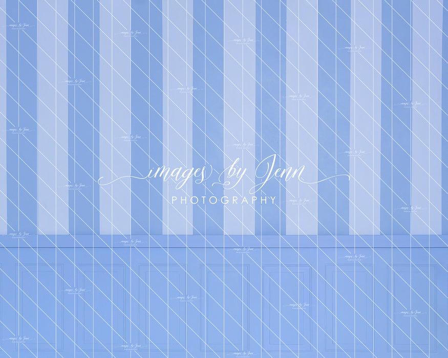 Blueberry Stripe Half Wall (JG)