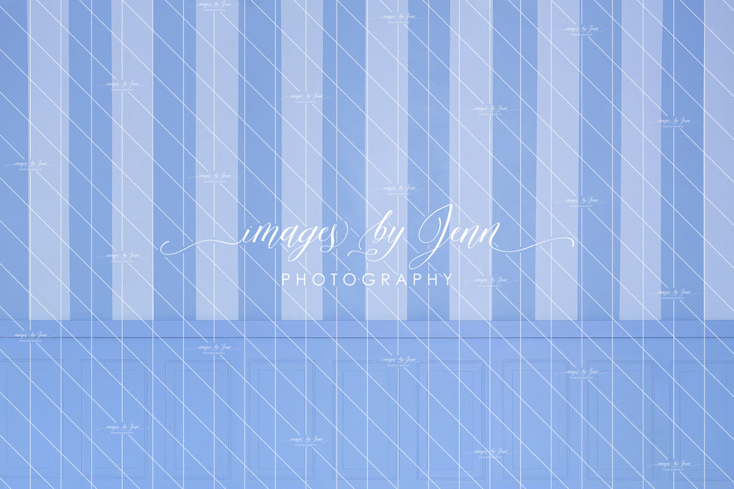 Blueberry Stripe Half Wall (JG)