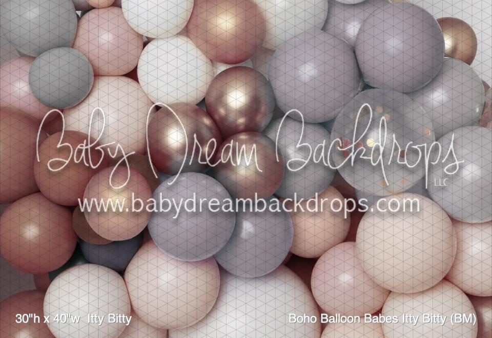 Boho Balloon Babes Itty Bitty (BM) — Baby Dream Backdrops