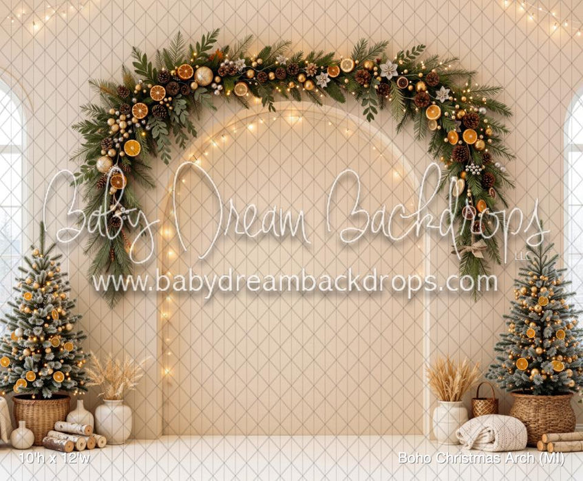Boho Christmas Arch (MI)