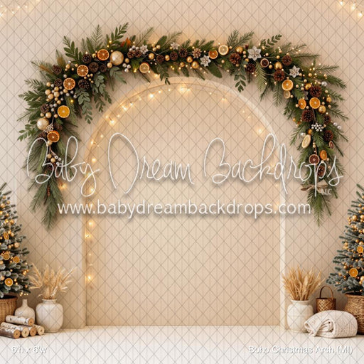 Boho Christmas Arch (MI)