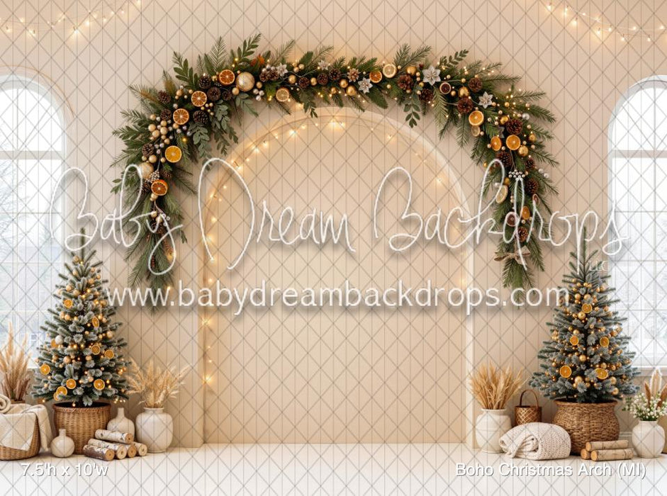 Boho Christmas Arch (MI)
