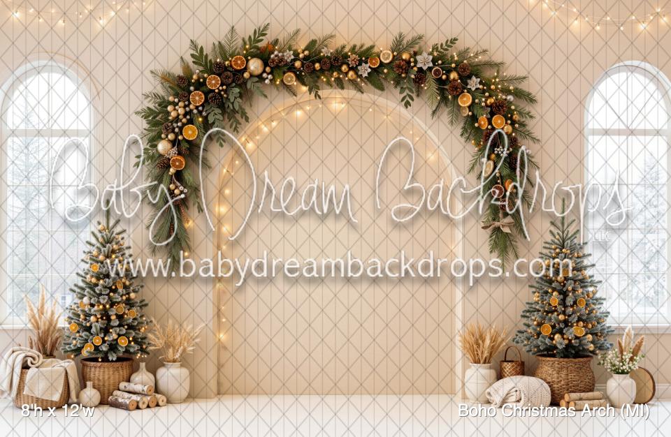 Boho Christmas Arch (MI)