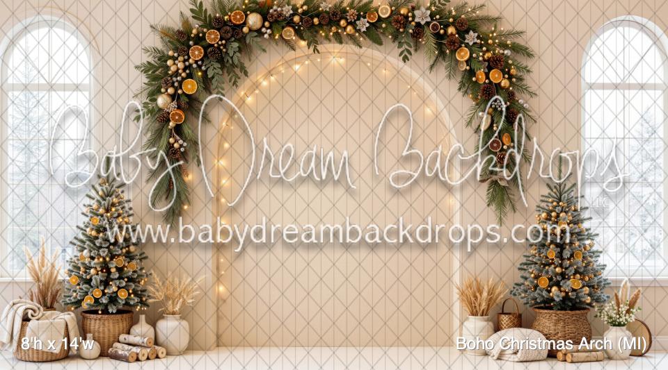 Boho Christmas Arch (MI)