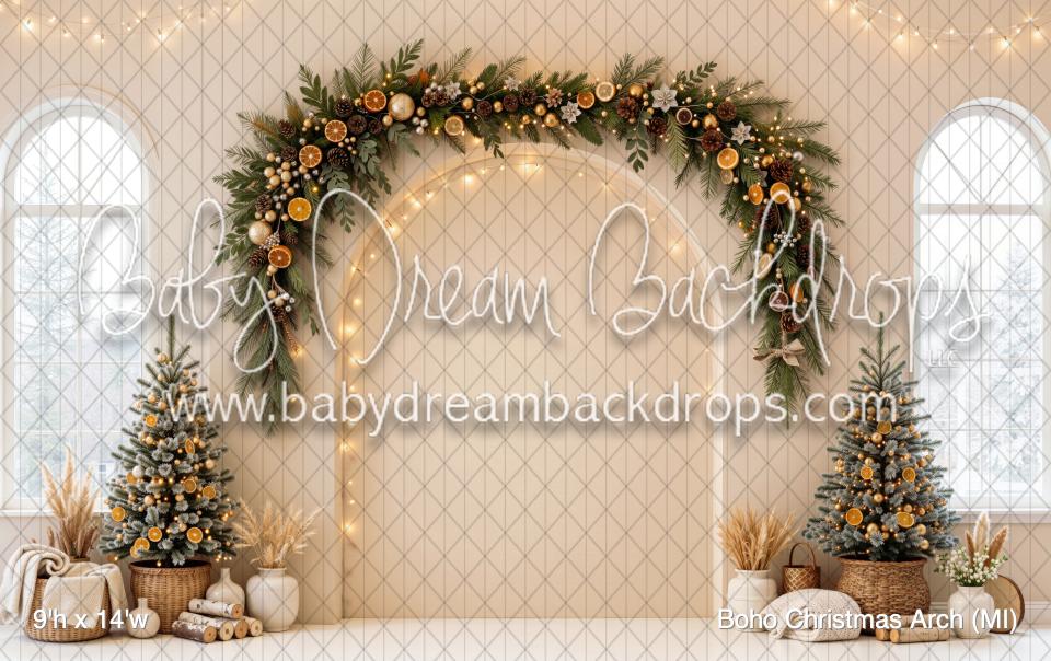 Boho Christmas Arch (MI)