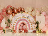 Boho Rainbow Arch with Balloons (JE)