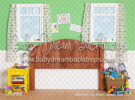 Bonnie's Toy Room Queen Bed (JG)