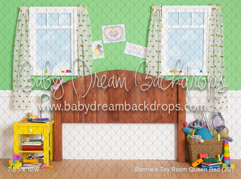 Bonnie's Toy Room Queen Bed (JG)
