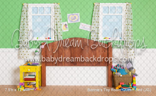 Bonnie's Toy Room Queen Bed (JG)