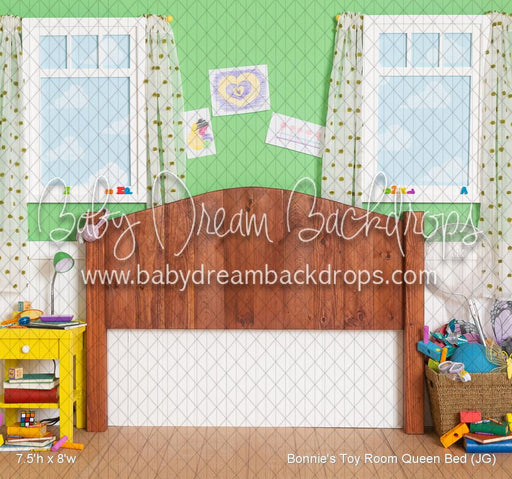 Bonnie's Toy Room Queen Bed (JG)