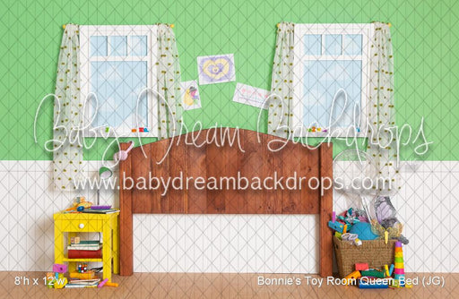 Bonnie's Toy Room Queen Bed (JG)