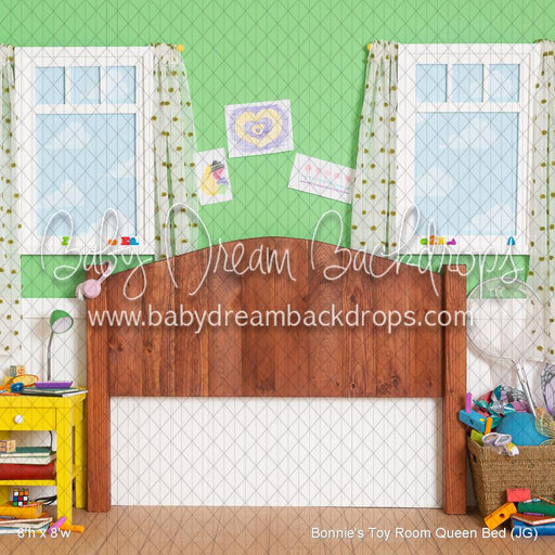 Bonnie's Toy Room Queen Bed (JG)