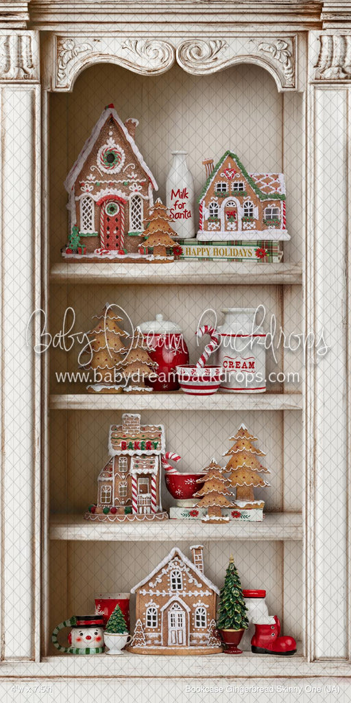Bookcase Gingerbread Skinny One (JA)