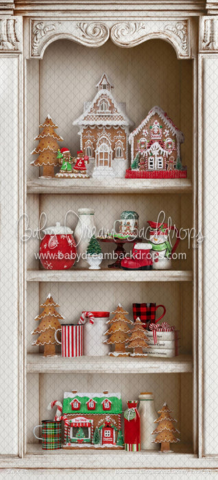 Bookcase Gingerbread Skinny Two (JA)