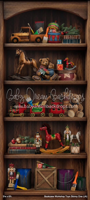 Bookcase Workshop Toys Skinny One (JA)