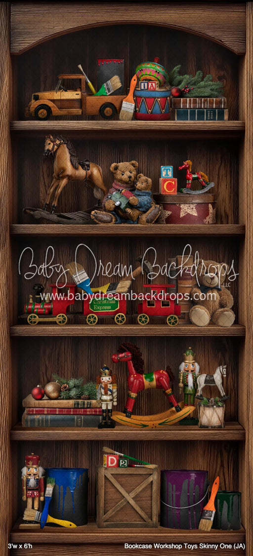 Bookcase Workshop Toys Skinny One (JA)