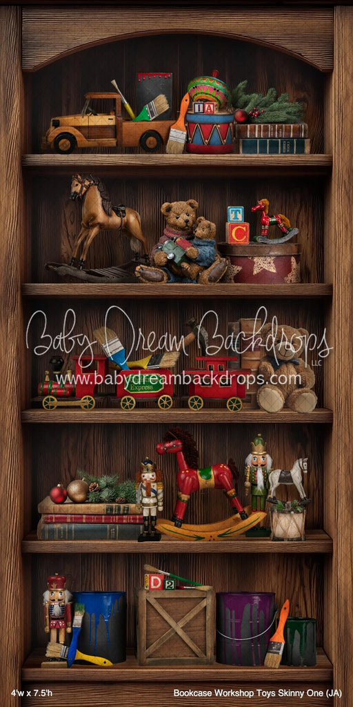 Bookcase Workshop Toys Skinny One (JA)