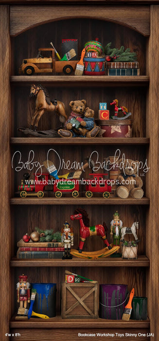 Bookcase Workshop Toys Skinny One (JA)