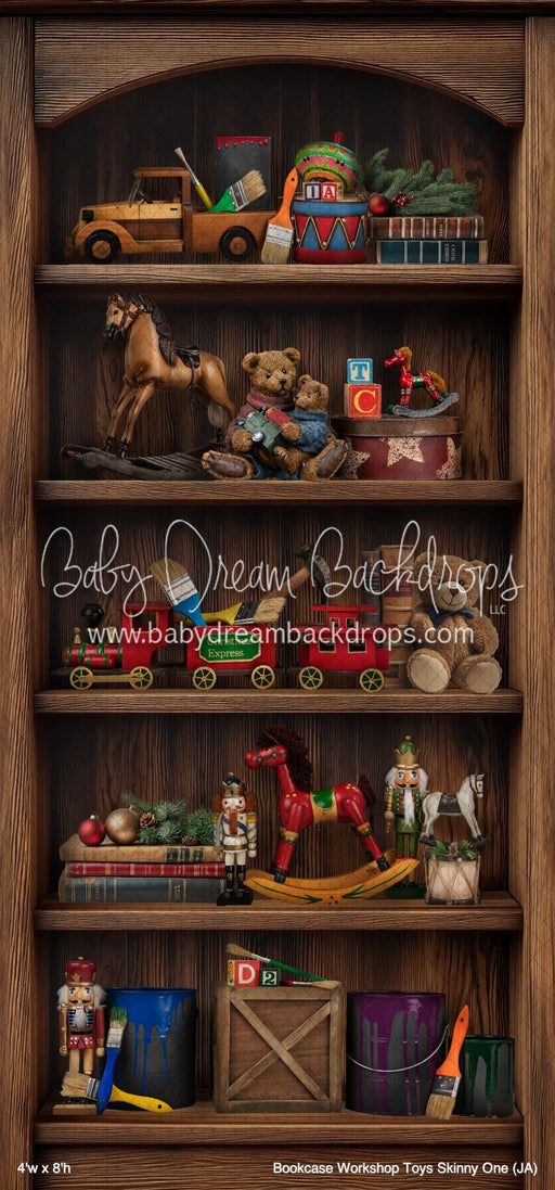 Bookcase Workshop Toys Skinny One (JA)