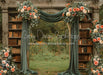 Books and Bouquet Arch (JA)