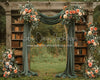 Books and Bouquet Arch (JA)