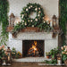 Botanical Farmhouse Fireplace (JA)