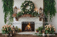 Botanical Farmhouse Fireplace (JA)