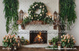 Botanical Farmhouse Fireplace (JA)