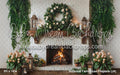 Botanical Farmhouse Fireplace (JA)
