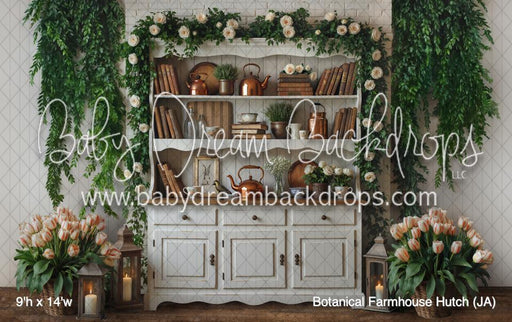 Botanical Farmhouse Hutch (JA)