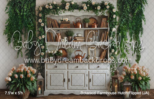 Botanical Farmhouse Hutch Flipped (JA)