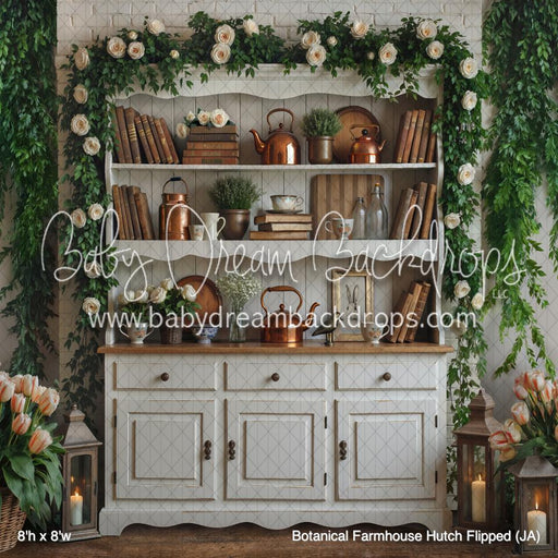 Botanical Farmhouse Hutch Flipped (JA)