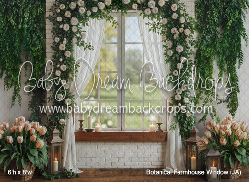 Botanical Farmhouse Window (JA)