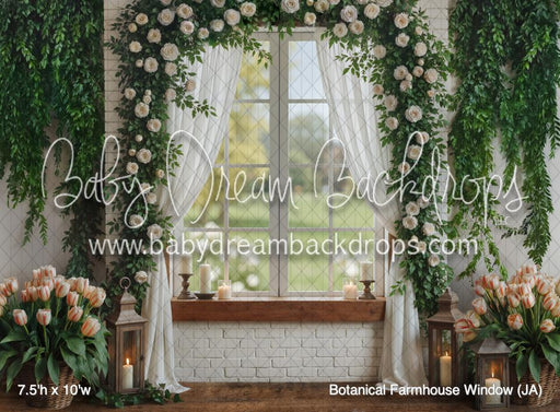 Botanical Farmhouse Window (JA)