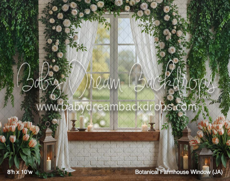 Botanical Farmhouse Window (JA)