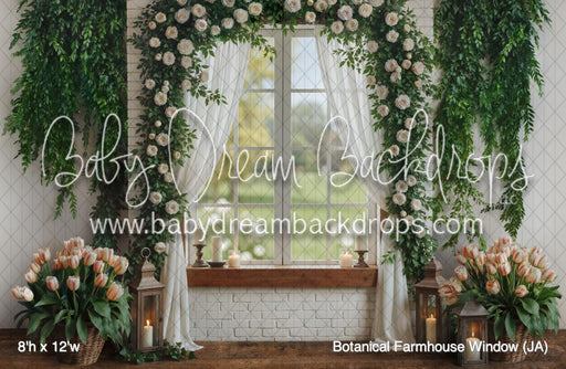 Botanical Farmhouse Window (JA)