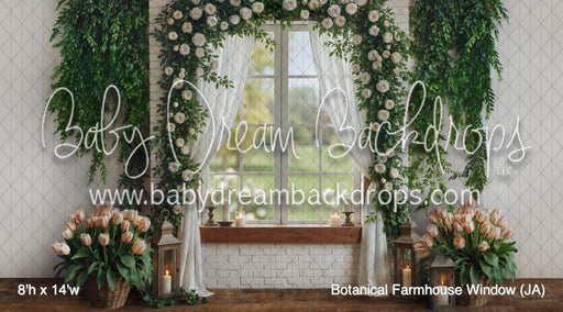 Botanical Farmhouse Window (JA)