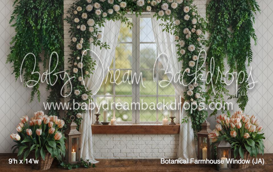 Botanical Farmhouse Window (JA)
