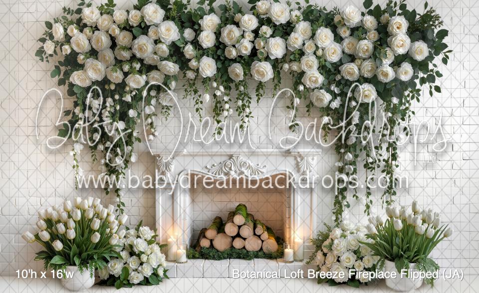 Botanical Loft Breeze Fireplace Flipped (JA)