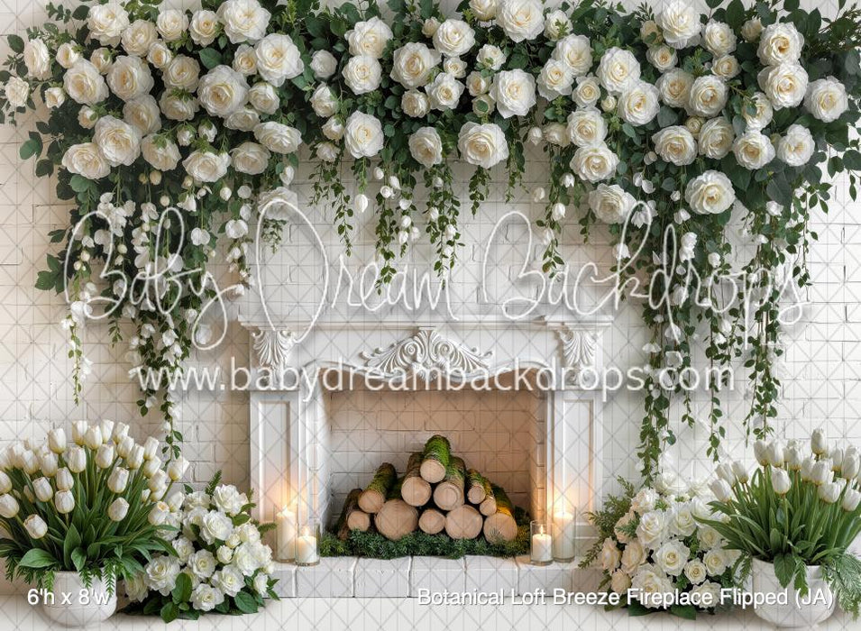 Botanical Loft Breeze Fireplace Flipped (JA)