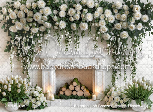 Botanical Loft Breeze Fireplace Flipped (JA)