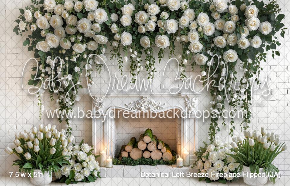 Botanical Loft Breeze Fireplace Flipped (JA)