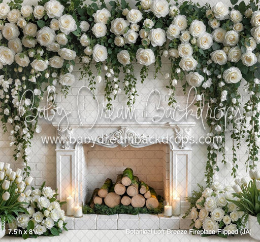 Botanical Loft Breeze Fireplace Flipped (JA)