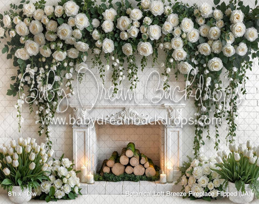 Botanical Loft Breeze Fireplace Flipped (JA)