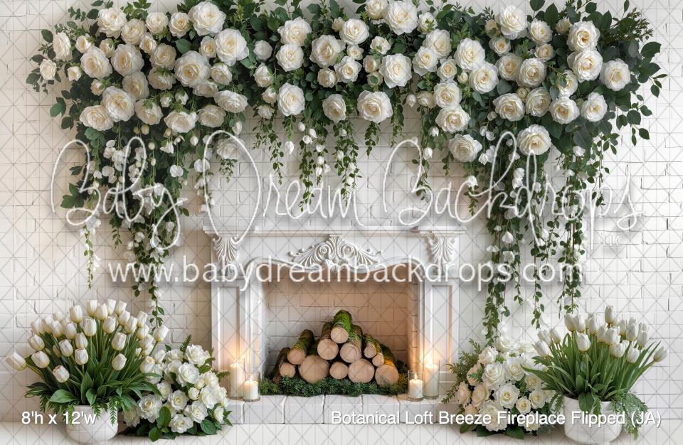 Botanical Loft Breeze Fireplace Flipped (JA)