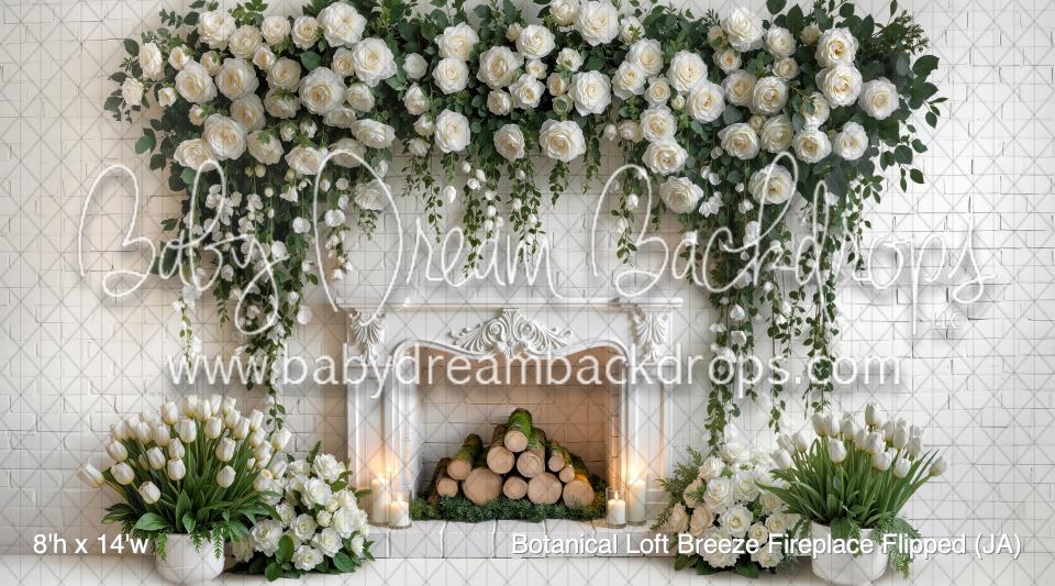 Botanical Loft Breeze Fireplace Flipped (JA)