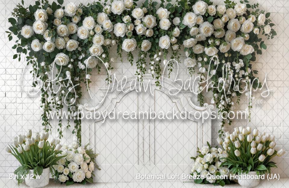 Botanical Loft Breeze Queen Headboard (JA)