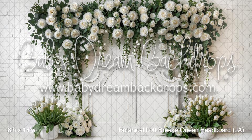 Botanical Loft Breeze Queen Headboard (JA)